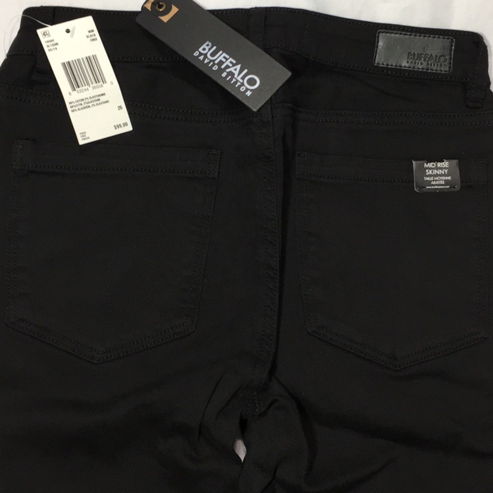 Buffalo David Bitton Black Denim Farah Jeans🎉🎉 - Picture 4 of 10